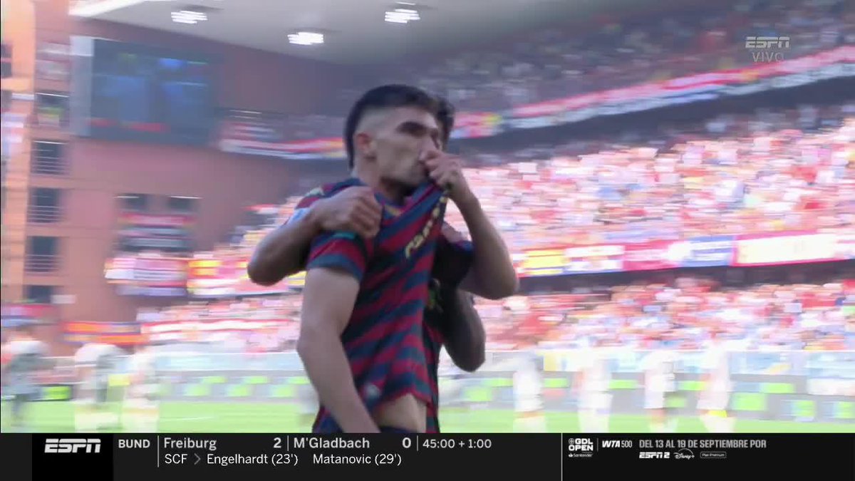 ¡¿CÓMO LE PEGÓ?! 🥵 ¡JOHAN VÁSQUEZ SE MANDÓ TREMENDO GOLAZO EN LA SERIE A! 🇲🇽 ⚽ Disfruta el partido ahora por ESPN y #DisneyPlus Premium.