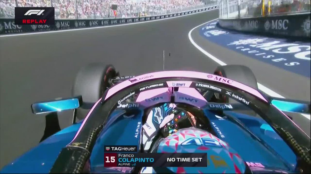 ¡TODO MUÑECA, FRANCO! Colapinto casi pierde el control de su Alpine en la curva Monumental pero lo salvo de manera impresionante. ¡Puro reflejos! 📺 #SpanishGP | Toda la temporada de #F1 por #DisneyPlus Plan Premium