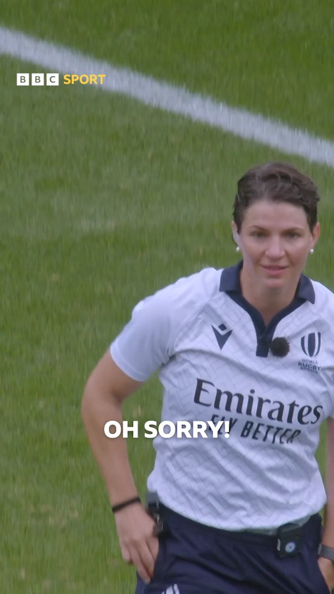 Just when you think you've been accidentally sent off... 🟥👀 Sometimes you just have to smile.