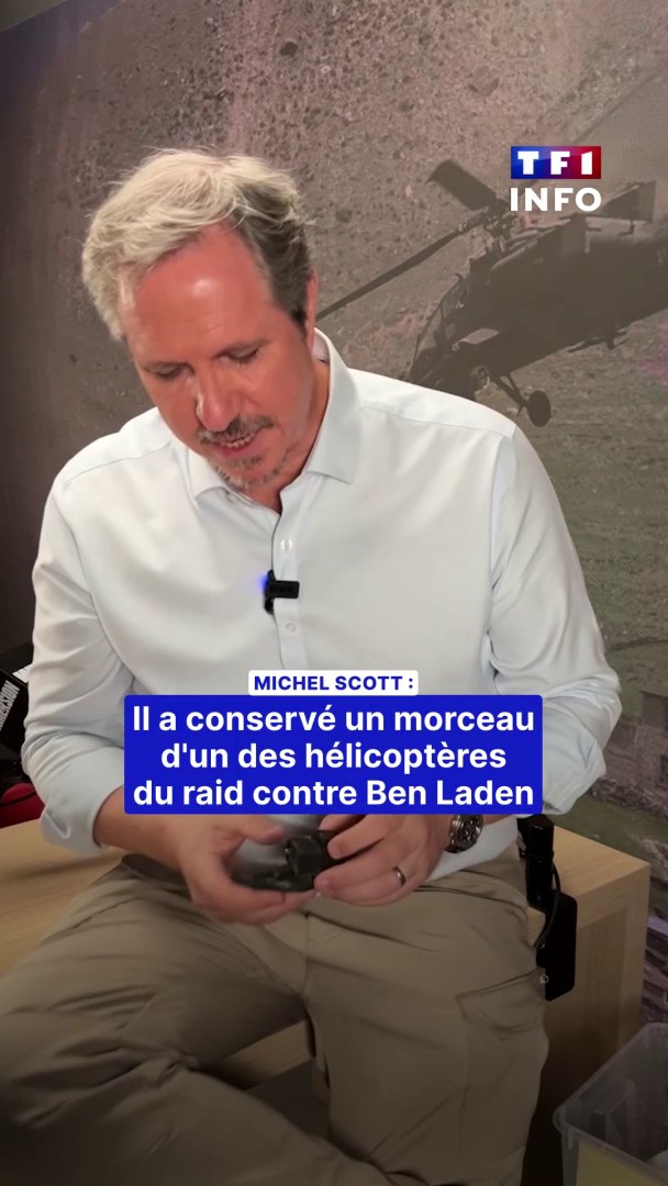 Il a conservé un débris du raid contre Ben Laden. Michel Scott, grand reporter à TF1, raconte les coulisses de la traque du chef d’Al-Qaïda et de l’opération des Navy SEALs. 🎙️ Son récit dans "En Immersion" à retrouver sur TF1+, YouTube, et toutes les plateformes d’écoute.