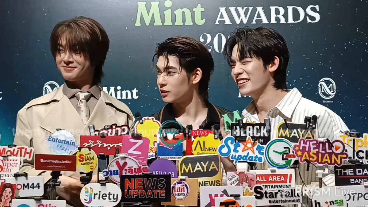 otto trying to answer a question about north but he just gave up and they all started dancing LMFAOO TTP AT MCHOICE 2026 #ตี๋ตี๋ป๋อมิ้นท์อวอร์ด2026
