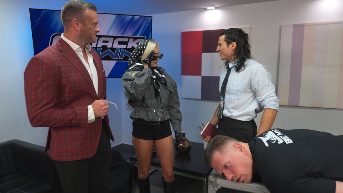EXCLUSIVE: blakey ♡ and The Miz have a bone to pick with #SmackDown General Manager Nick Aldis.