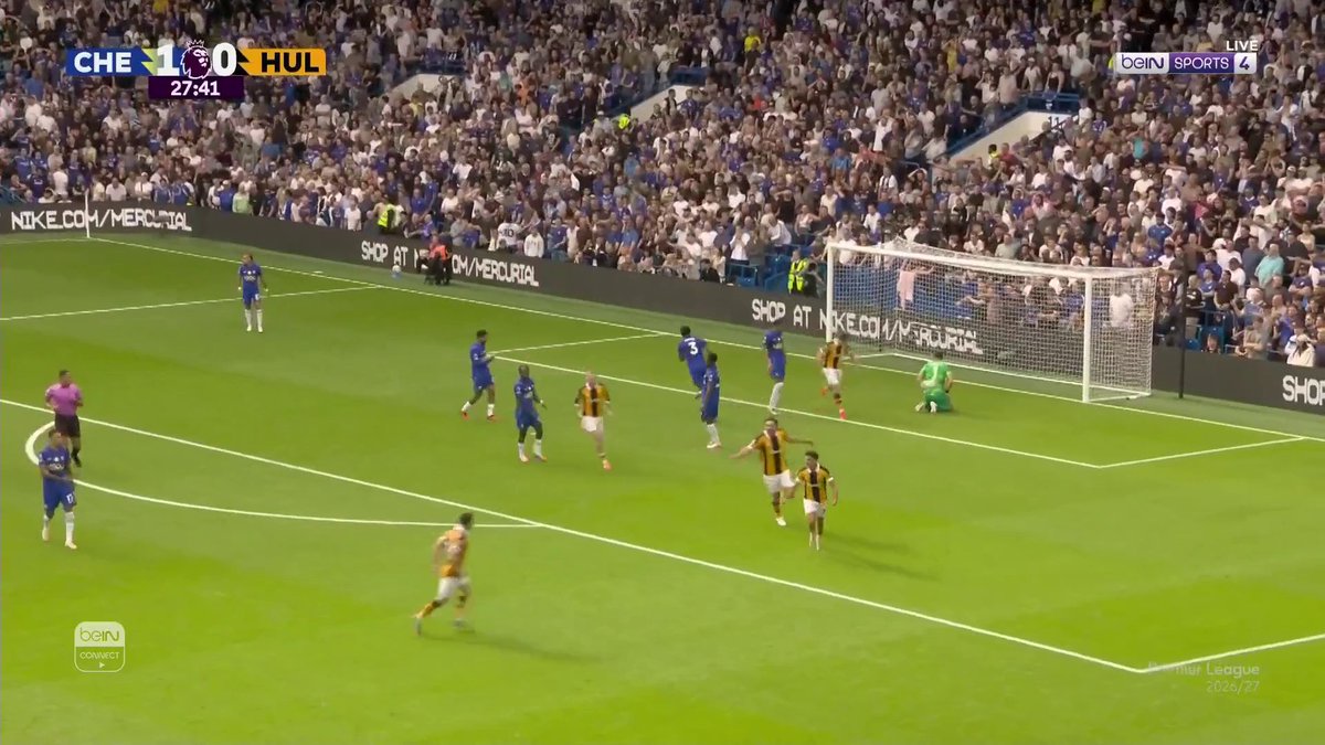 🔥⚽ محمد بلومي يتألق أمام تشلسي ويبصم على ثنائية في الشوط الأول #الدوري_الإنجليزي