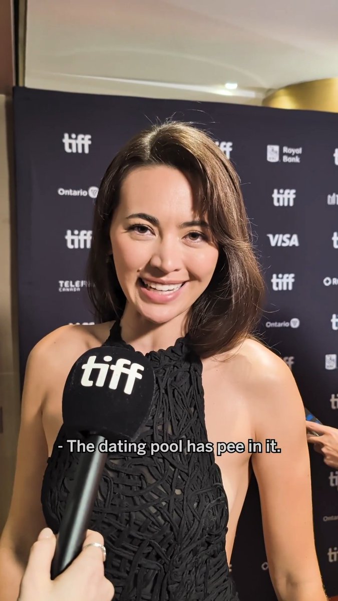 "The dating pool has pee in it" ‼️ Taron Egerton, Jessica Henwick, and Charly Clive of EVERYBODY WANTS TO F*CK ME gave advice and their thoughts on the current dating scene at the film's #TIFF26 World Premiere.