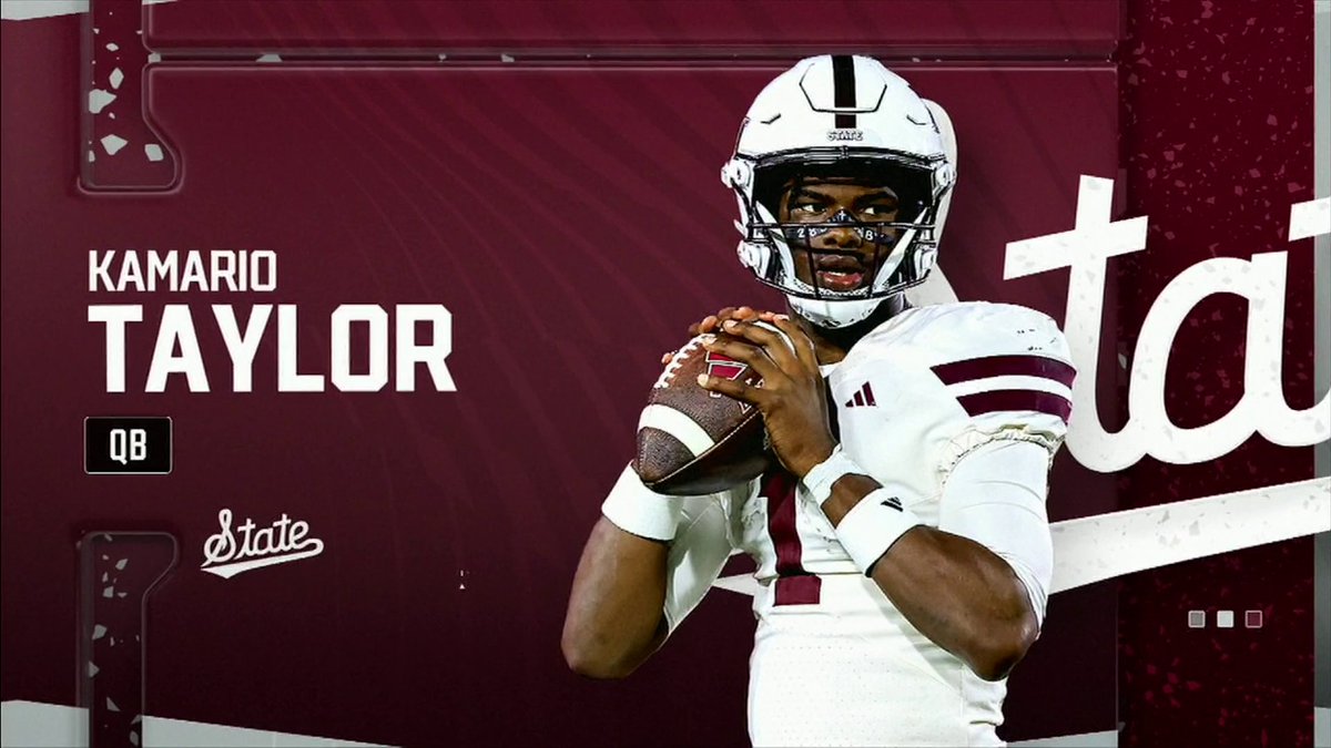 "Kamario Taylor, in my opinion, is the most underrated quarterback in the nation." Chase Daniel gives Mississippi State Football's QB1 his flowers 💐