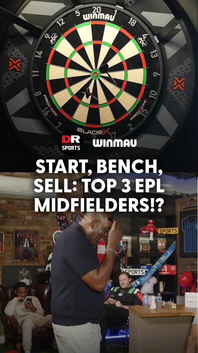 Who are you STARTING, BENCHING and SELLING from these three?! ๐ Winmau is the Force Behind Darts. Check out the @winmau gear weโre playing with, and more ๐ #DROriginals