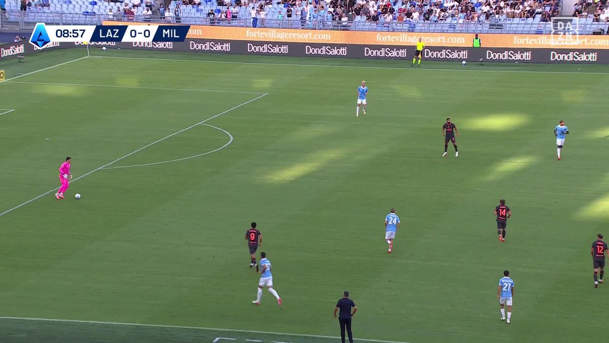 LA LAZIO EST EN FEU EN CE DÉBUT DE SAISON !! 🔥 Cancellieri ouvre le score face au Milan ! (DAZN France)