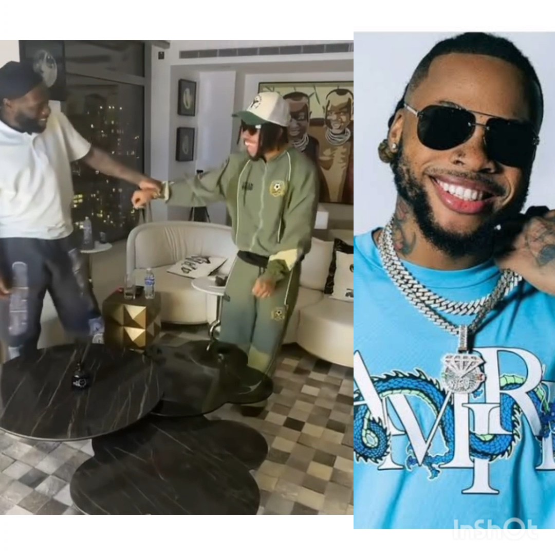 VeryDarkMan shares a video of Poco Lee and Burna Boy making their first media appearance together after Burna Boy helped secure Poco Lee’s release from a UK prison.