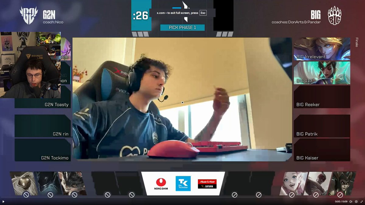 the German league is crazy 😭😭 113 just smokes a cig during the first draft of the series 💀