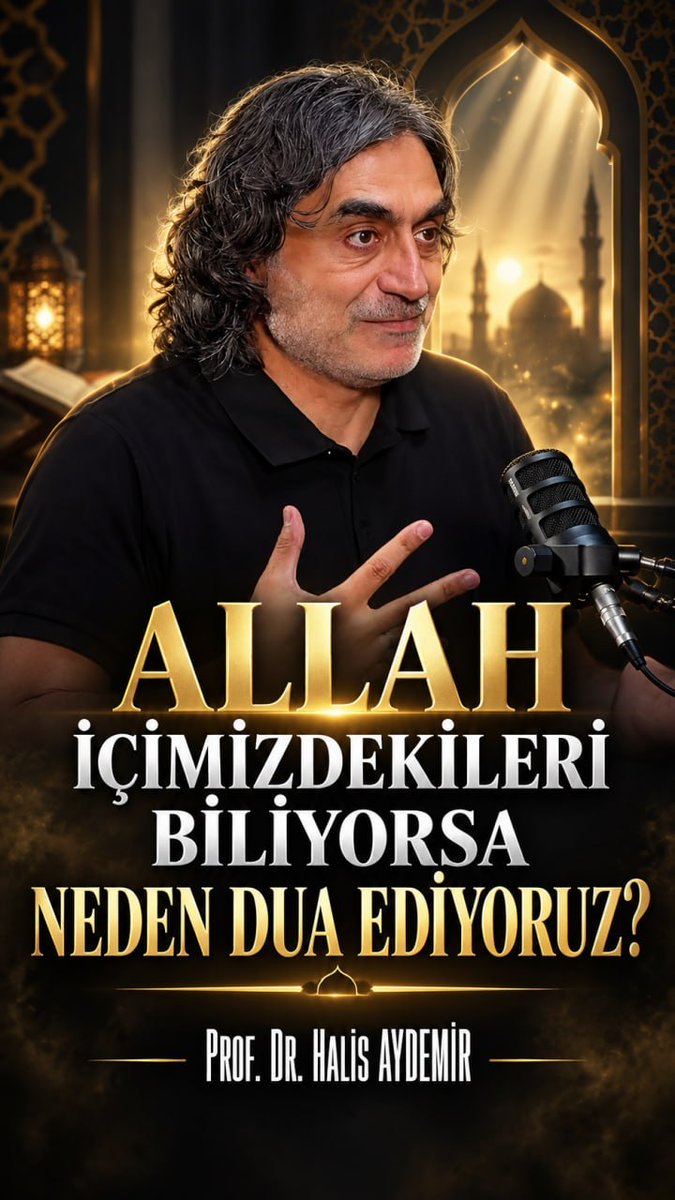 Allah zaten neye ihtiyacımız olduğunu biliyor. Peki neden dua ediyoruz? Çünkü dua, Allah’a bilmediği bir şeyi anlatmak değil; kulun Rabbine yönelmesi, istemesi ve kulluğunu O’nun huzurunda yaşamasıdır. Dua, kulun Rabbine açılmasıdır. Videonun tamamı 👇