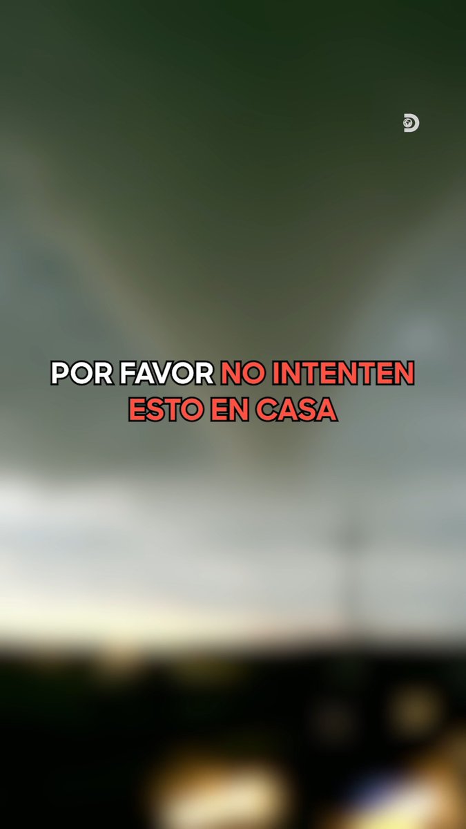 Demasiado peligroso, pero las tomas valieron la pena #EnMedioDelDesastreCazaTormentas en #Discovery y HBO Max Latinoamérica