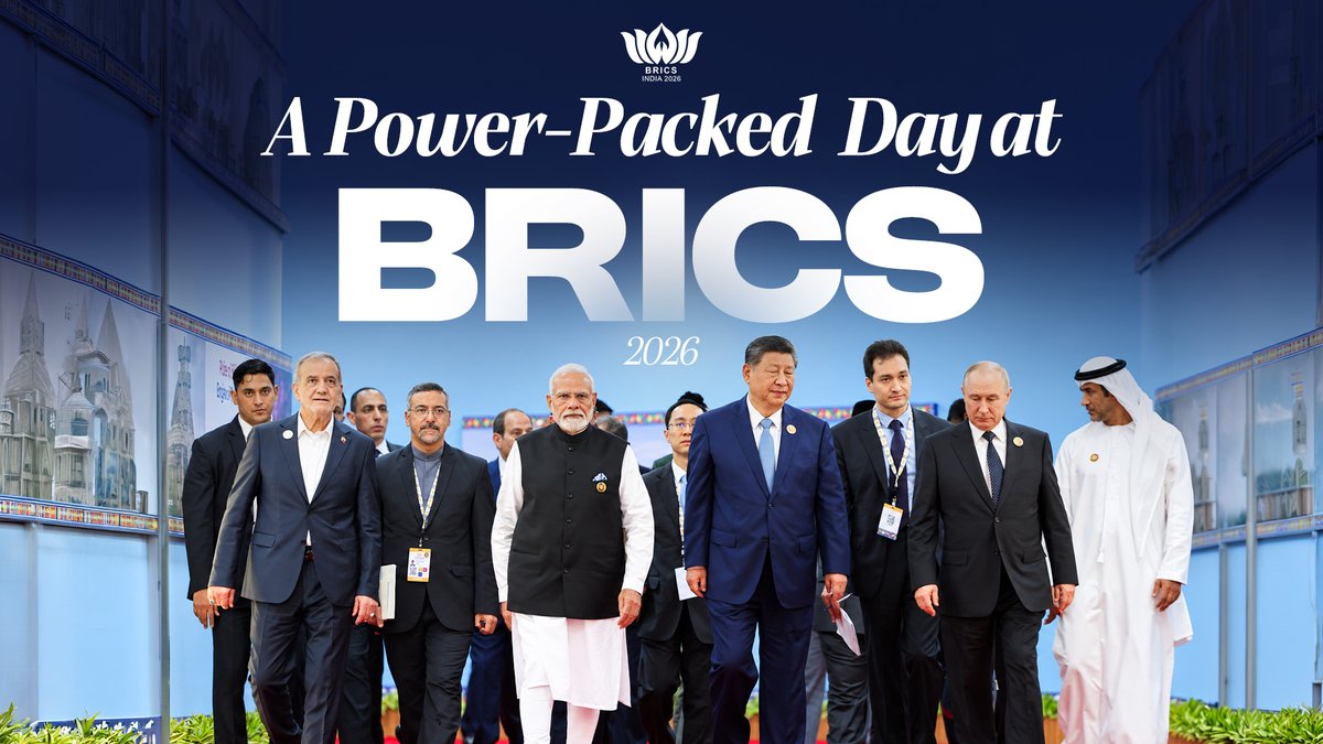 An action packed day at BRICS 2026.