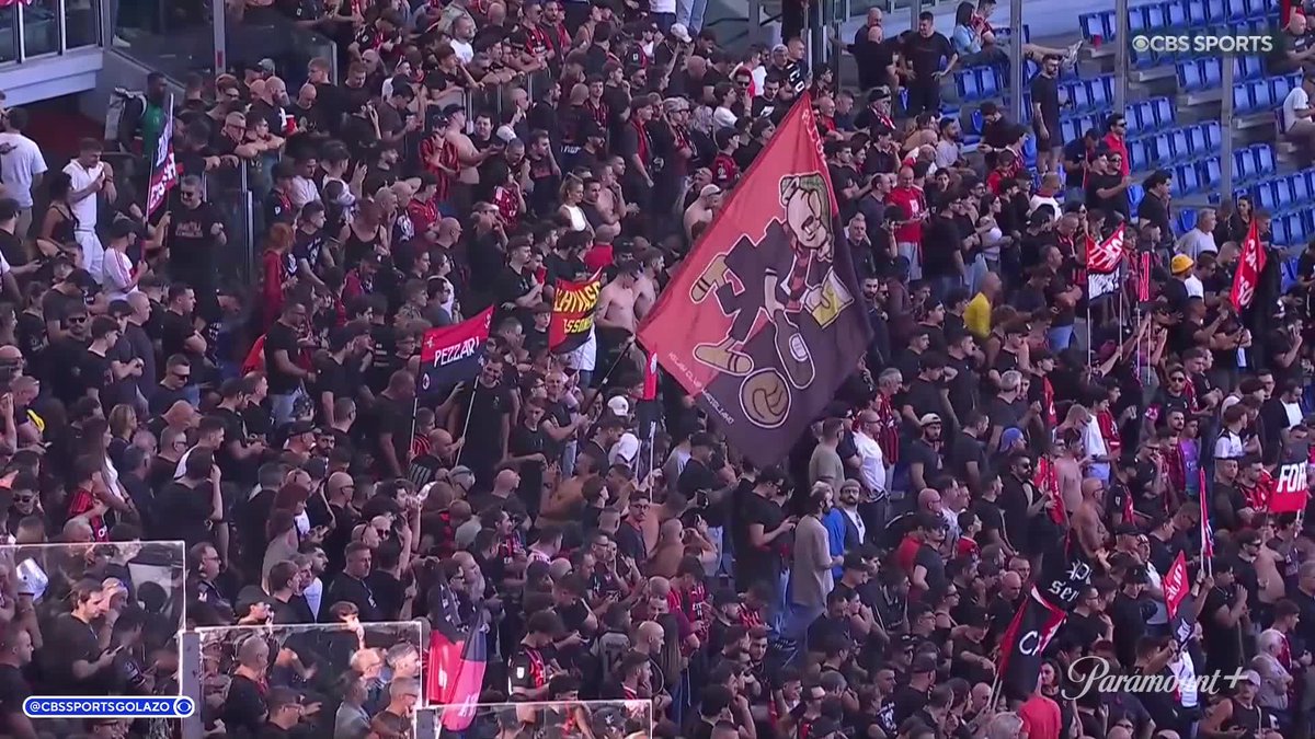 “️The travelling support might honestly out-weigh the home support.” 😟 Incredible scenes at an empty Stadio Olimpico, as the Lazio fans continue their protest against the clubs ownership 📺 Watch Serie A on Paramount+ 📺