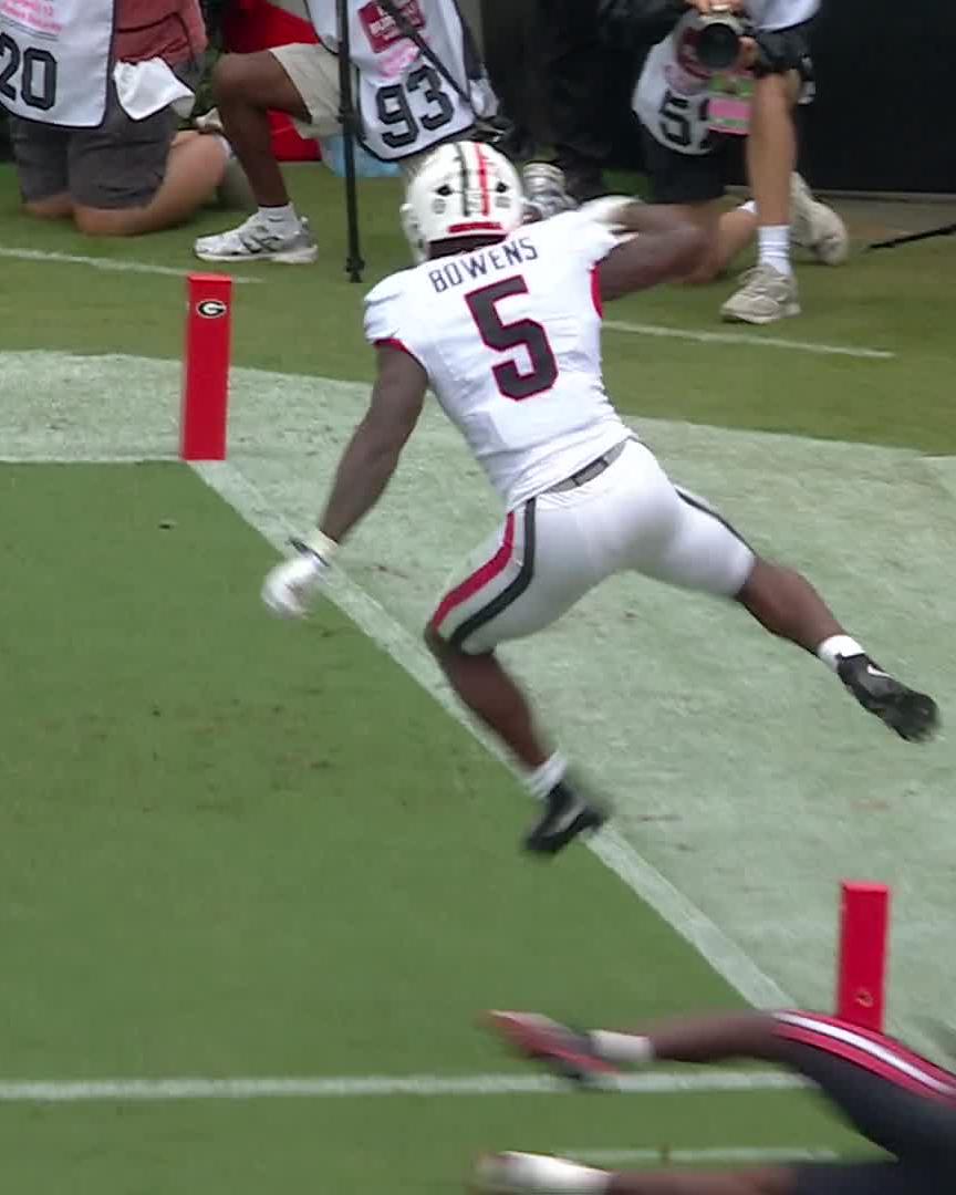 SMOOTH HURDLE IN FOR SIX 😮💨 Georgia Football x 📺 SEC Network