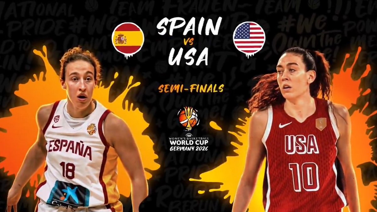 Only one is advancing. Spain or USA? 🇪🇸🇺🇸 #FIBAWWC
