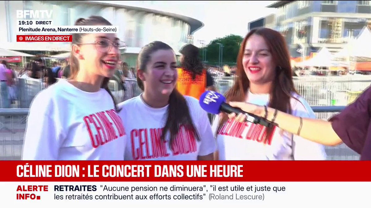 "C'était un rêve": l'engouement des fans de Céline Dion juste avant le premier concert de la star à Paris après six ans d'absence