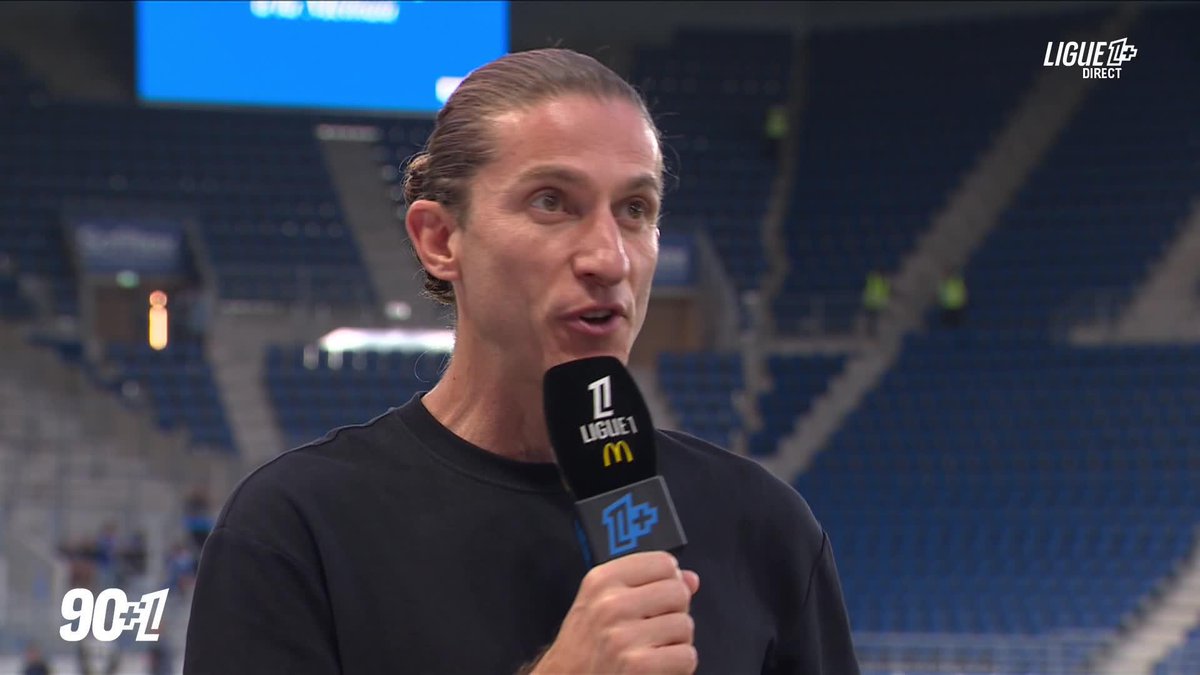 🎙️ Filipe Luis : "Chaque match est difficile en Ligue 1 McDonald's. C'est un championnat très compétitif." 🤝 La réaction du coach de l'AS Monaco 🇲🇨 après le nul face à Strasbourg. #RCSAASM