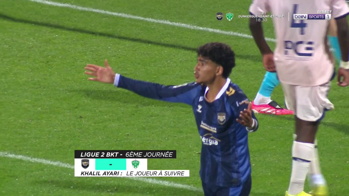 ⚽️ #Ligue2BKT Le joueur à suivre : Khalil Ayari #beINLIGUE2