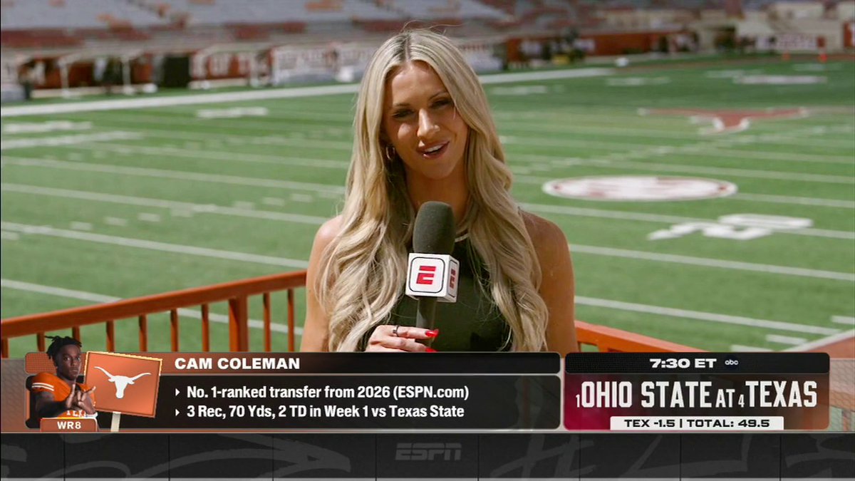 Laura Rutledge: "I'm excited to send it back to you guys on that 'SEC Nation' set. You guys are doing an incredible job. I miss everyone there, but so proud to watch the way that you've all carried on the great legacy of our show."