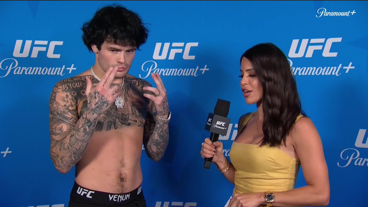 Tommy McMillen said he threw a Twinkie at Marwan Rahiki's coach at the weigh ins yesterday "His fat ass coach pushed me in the hotel lobby, so I threw his ass a Twinkie." 📺 #NocheUFC on Paramount+