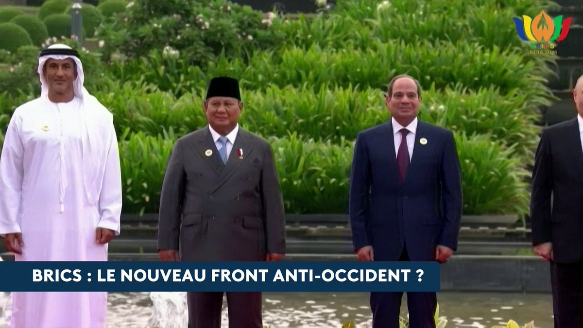 🔴 BRICS : "La charge de l'affrontement est clairement mise sur le camp occidental, et en particulier les États-Unis", analyse Jean-Joseph Boillot, chercheur associé à l’IRIS. "Ça m'a beaucoup surpris que l'Arabie saoudite signe cette déclaration." #AvantLe20h #Canal16