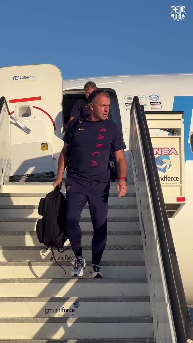 Just landed.