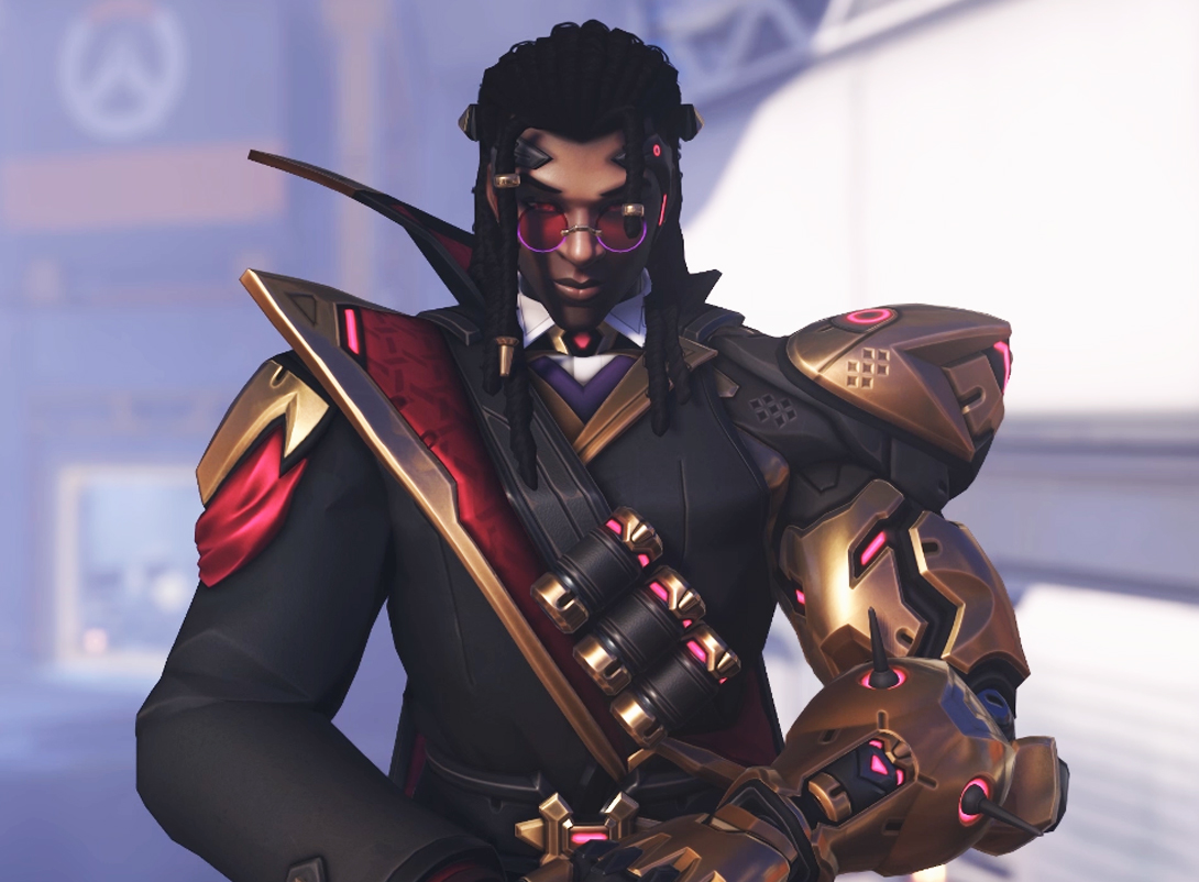 New #Overwatch Doctrine Hero Selection Animation🦇 The new support hero Doctrine is available for test play in the game now 🪄