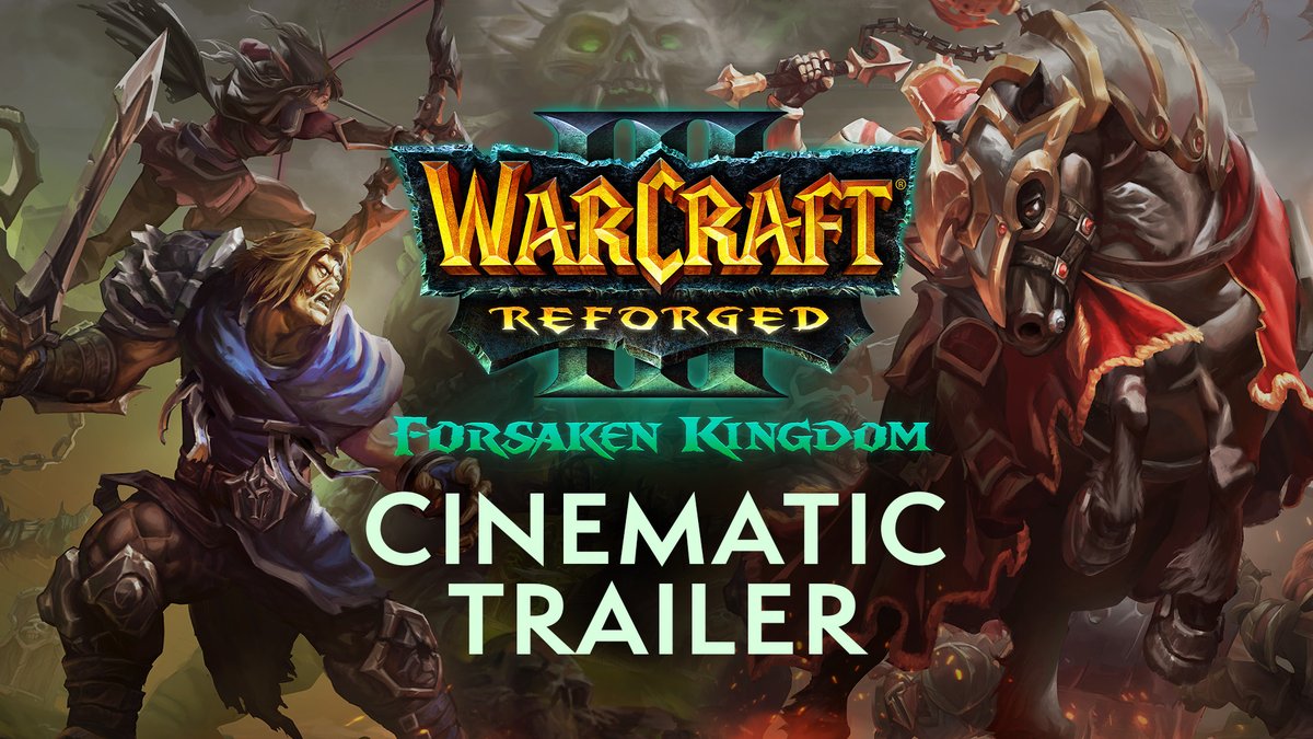 Raise your banners: Warcraft III's first new campaign in over 20 years is here. Return to the fields of war in Warcraft III Reforged: Forsaken Kingdom. 💀 AVAILABLE TODAY!