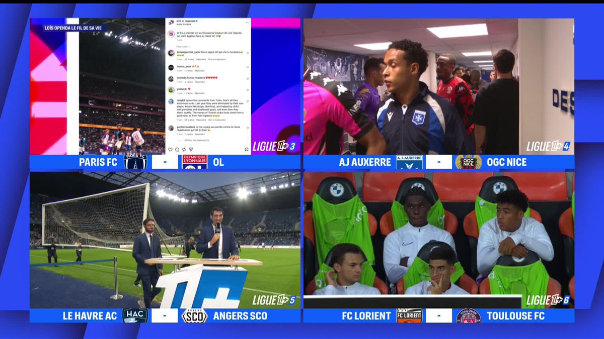 VOTRE RENDEZ-VOUS DU SAMEDI SOIR : LE MULTIPLEX 😍 4️⃣ affiches en direct et en exclusivité sur L1+ 🍿