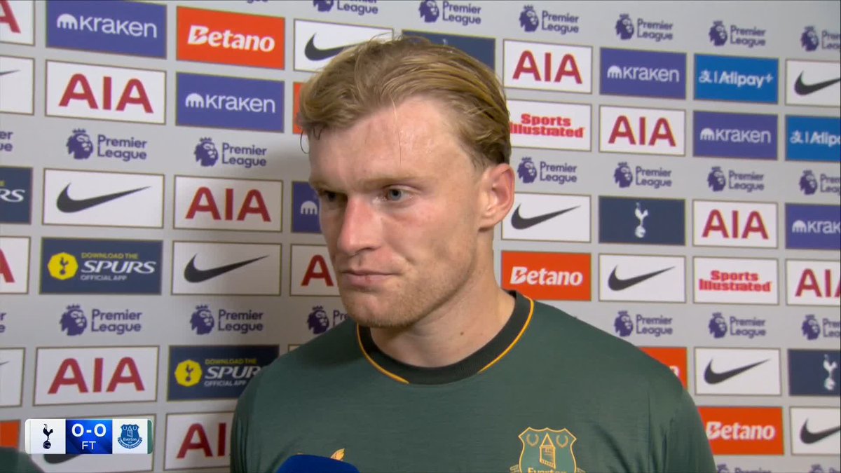 "This group is so good" Vitalii Mykolenko is loving life at Everton 💙