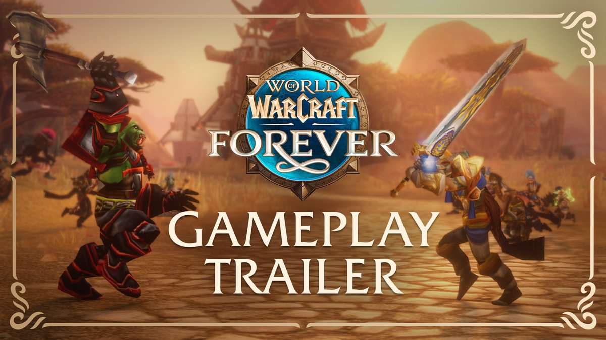 WoW: Forever launches November 4 with: ⛓️ New dungeons 👨👨👦👦 10 & 20-player raids 🪽 Skyborne playable race 🗺️ New & expanded zones ✅ Account-wide perks 💡 Updated world visuals & lighting 🧟 New race & class combos ❗ 1000+ new quests Join the Beta September 17!
