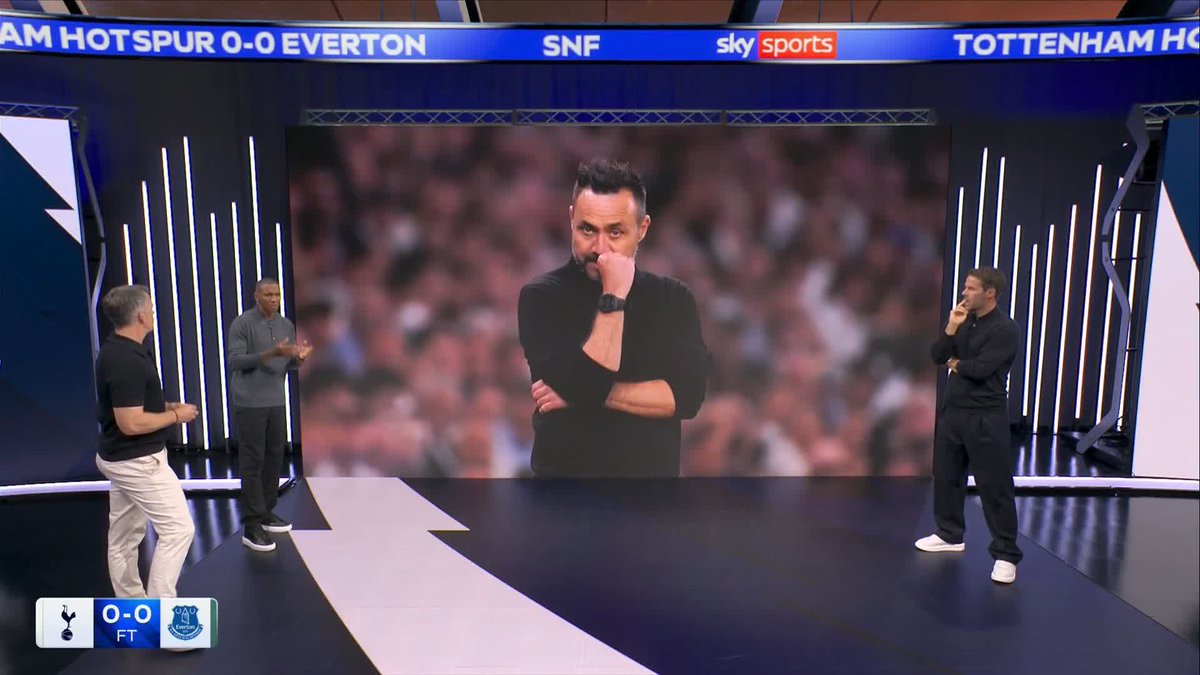 "I think there is a lack of confidence throughout the whole team" "They didn't look like they were going to score today" 😬 Ashley Young questions the desire of the Spurs players to really push for a goal against Everton 🎙️