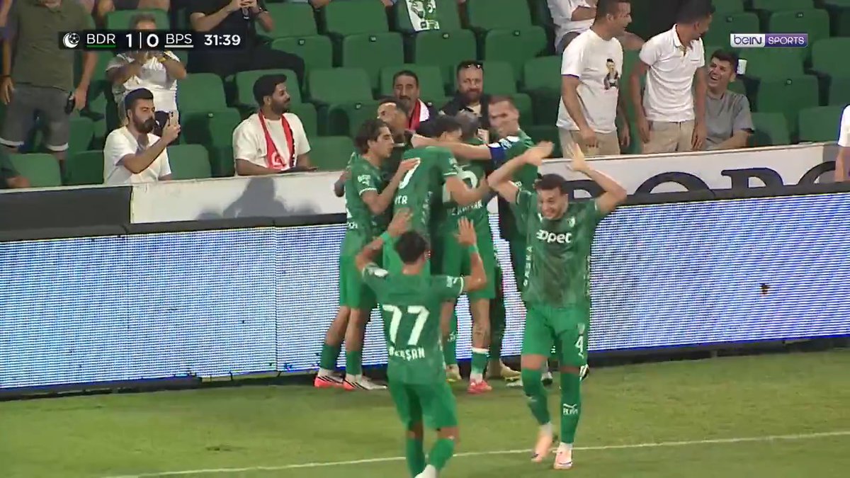 👀 Vincent Aboubakar, Bodrum FK formasıyla ilk golünü atıyor! 🟢⚪ Bodrum FK 4-0 Batman Petrolspor 🔴⚪ #beINSPORTS #TrendyolBirinciLig