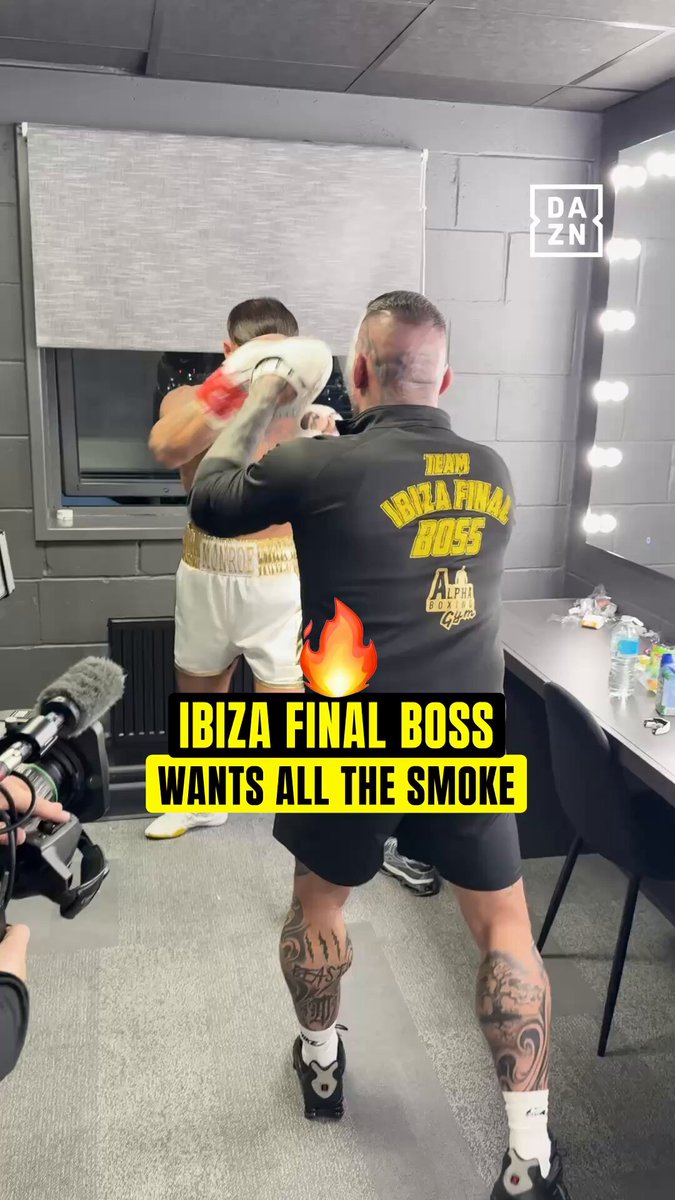 This man did not come to play🙅‍♂️ #McCannBigStacks | LIVE NOW on DAZN 🤳