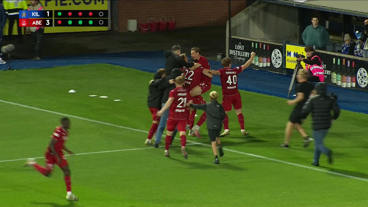 Hampden beckons for Aberdeen FC! 🔴 Jack Milne sends the Dons through to the semi-finals after converting his penalty 🙌 #PremierSportsCup