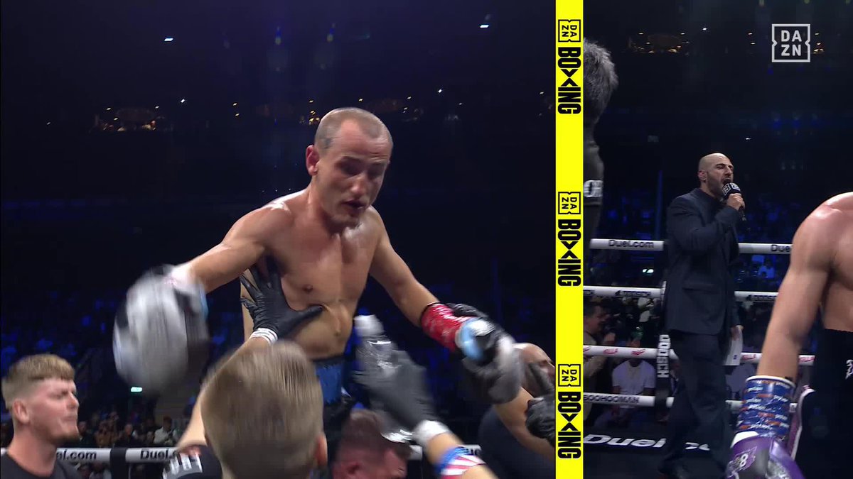 Grudge match settled 🤝 Nitboy gets the decision victory over Kane West 🔥 #McCannBigStacks | LIVE NOW on DAZN ▪️