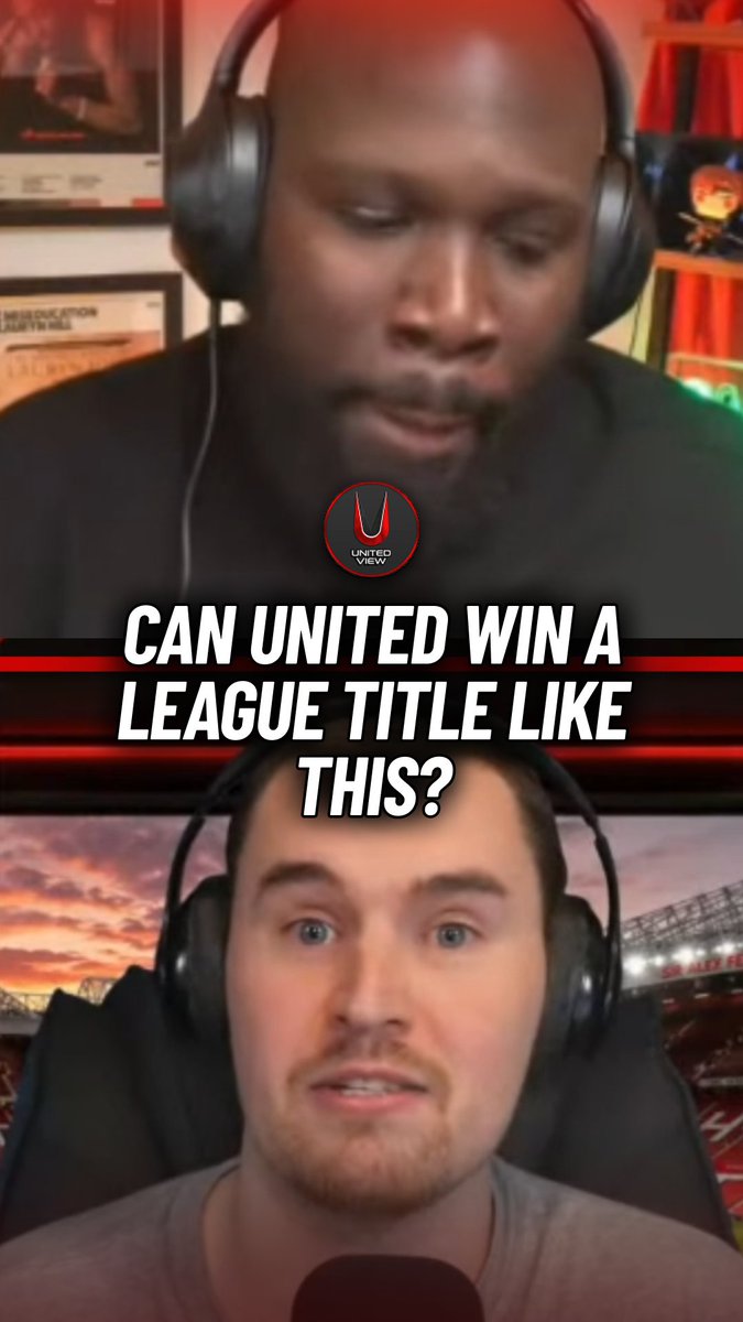 United can’t fluke a Premier League title, and without the right structure, is a league challenge even realistic? 😬 #TrinityPodcast