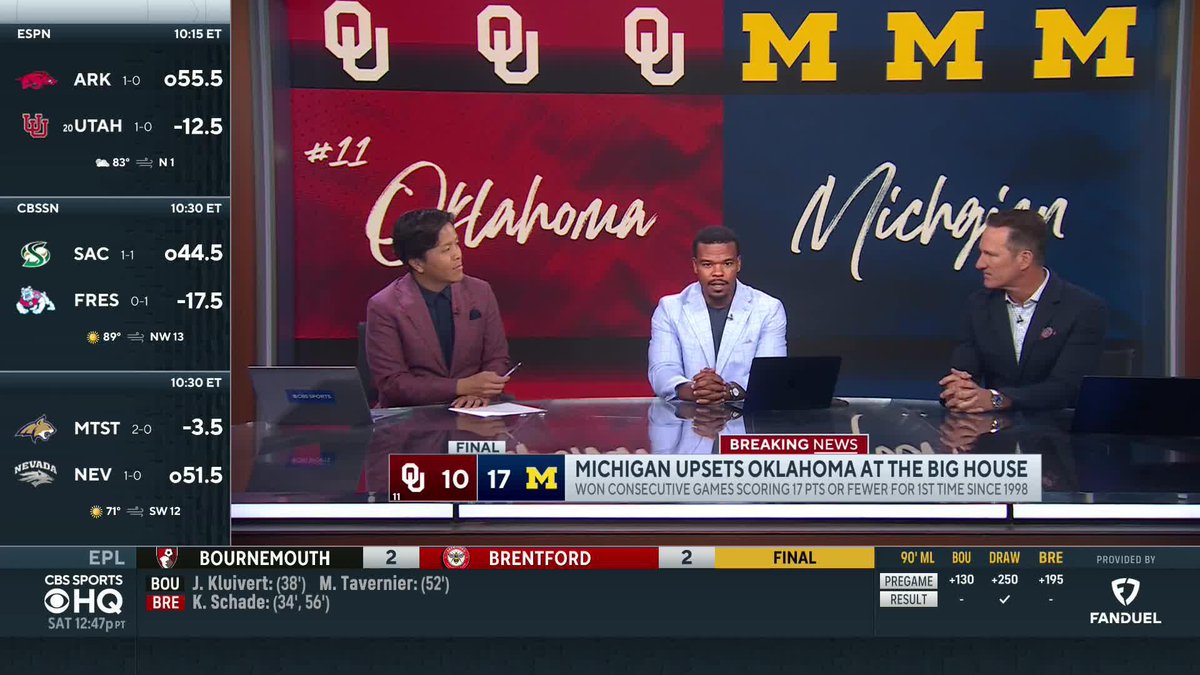 "I think it's time to put the John Mateer conversation to bed." - Damien Harris