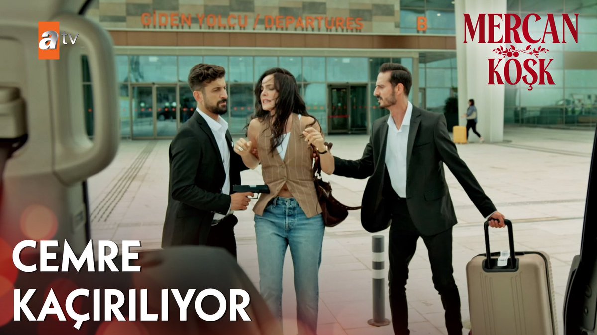 Cemre havalimanında kaçırılıyor! #MercanKöşk atv