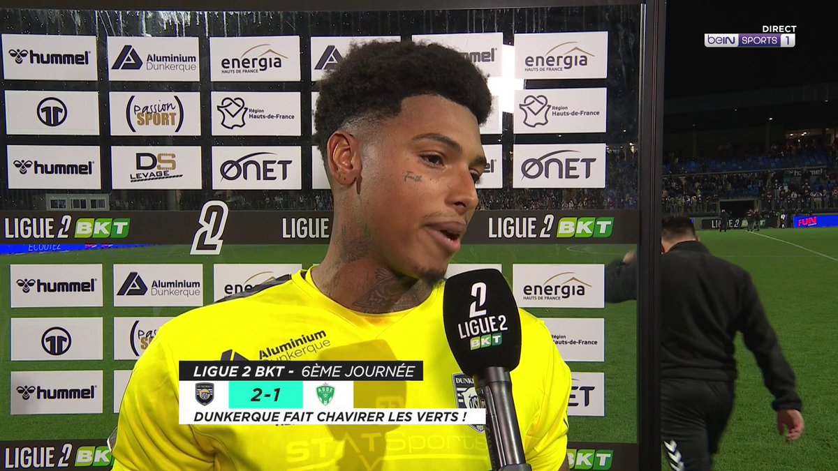 ⚽️ #Ligue2BKT 🗣️ Les mots forts de Moha Ramos après la victoire face à Saint-Étienne. #beINLIGUE2