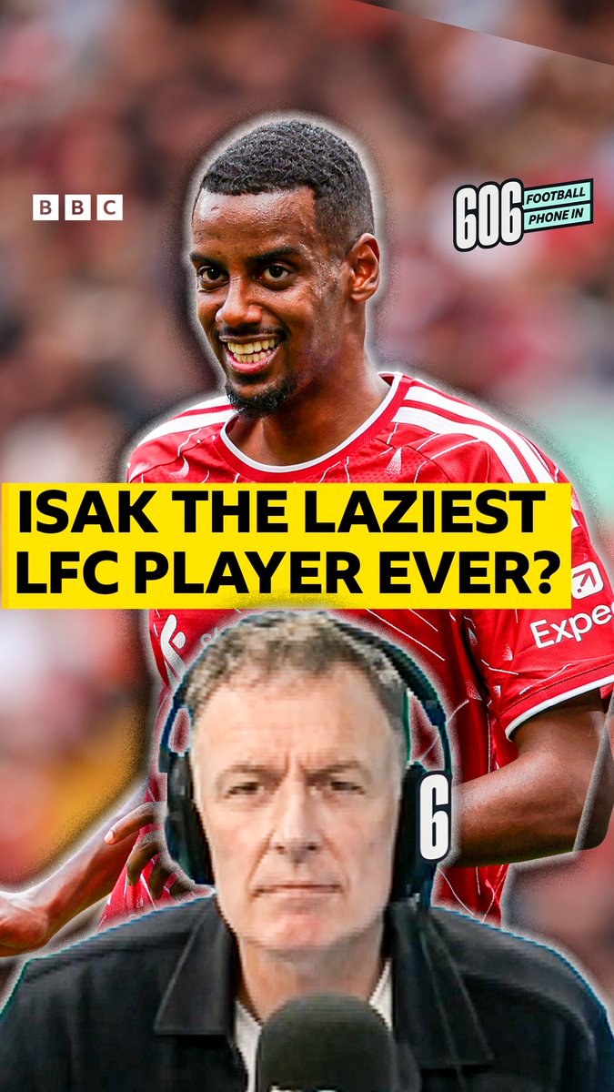 Alexander Isak - the laziest Liverpool player ever? 🤔🔴 These two Liverpool fans weren’t happy with their team’s performance against Fulham today 👎 #BBC606 #LFC