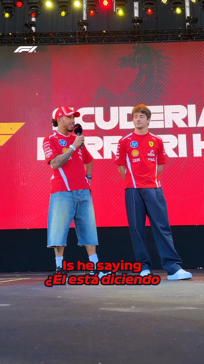 He might not be saying what you're saying, Lewis 😬🥲 #F1 #SpanishGP