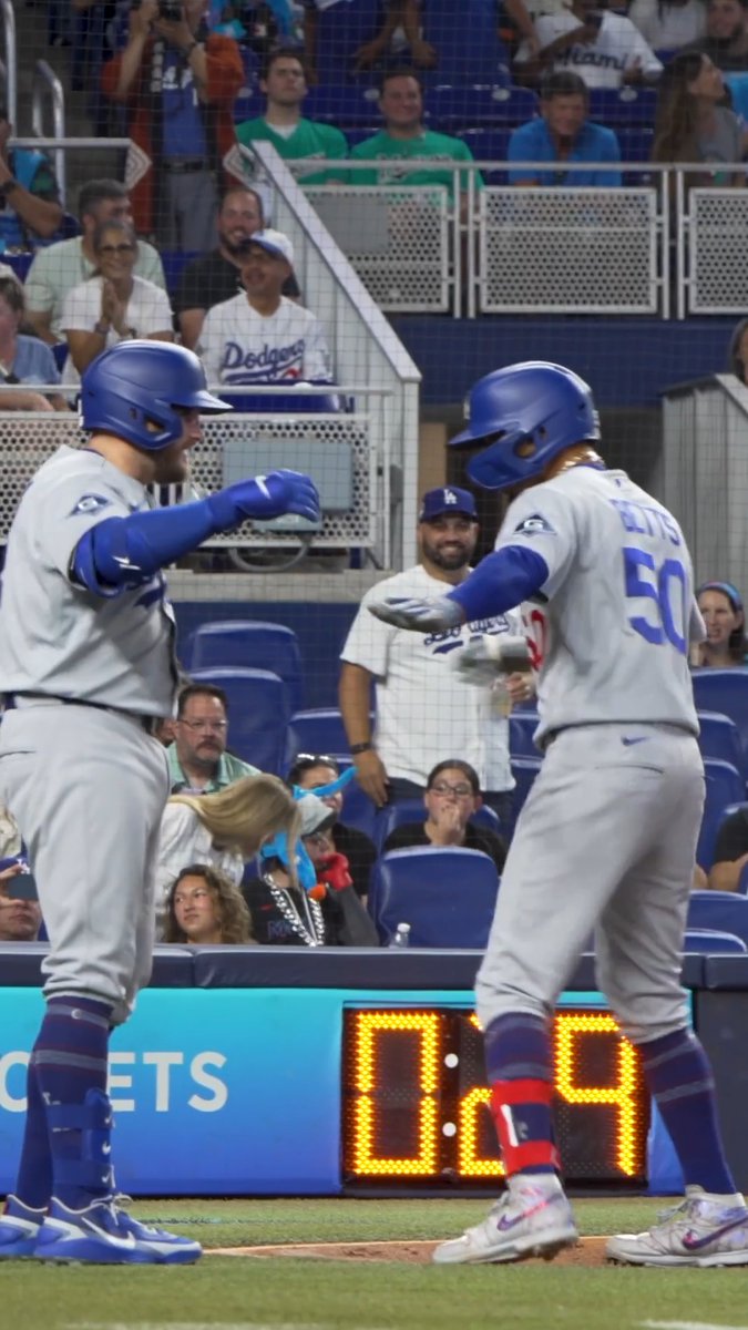 The 10,000th homer in Los Angeles Dodgers history belongs to Mookie Betts.