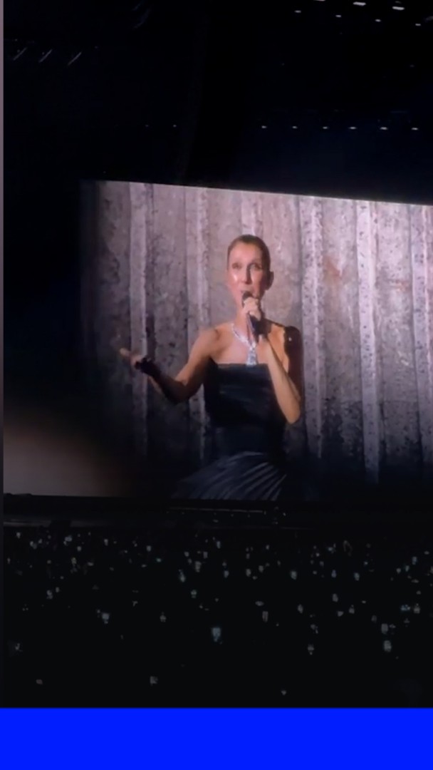Céline Dion démarre son concert à Paris avec "On ne change pas"