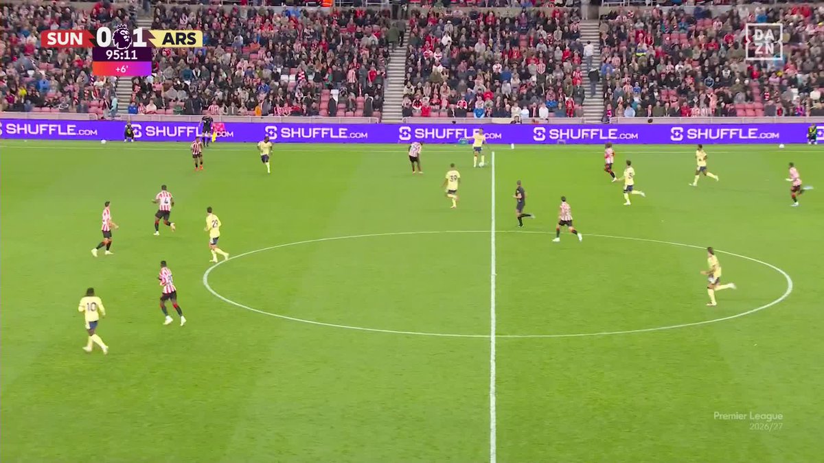 ๐ฐ LA GUINDA AL PASTEL Saka cerrรณ el partido para el Arsenal desde el punto de penalti. #PremierLeagueDAZNโฝ๐ด๓ ง๓ ข๓ ฅ๓ ฎ๓ ง๓ ฟ