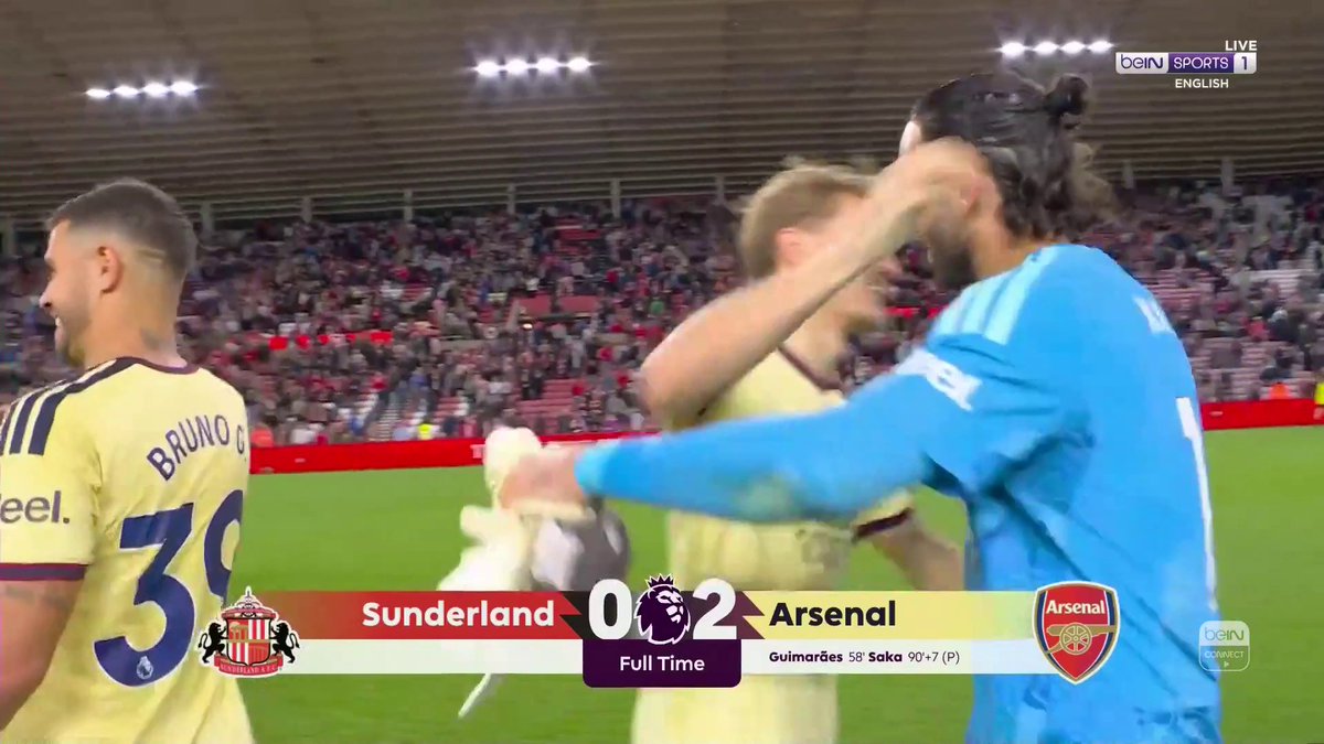 🗣️ "Arsenal, really good champions... Everyone is waxing lyrical that they're gonna go all the way. I don't see any team touching them this season!" Full-time reaction from Kaylyn Kyle and Jason Mcateer! #SUNARS