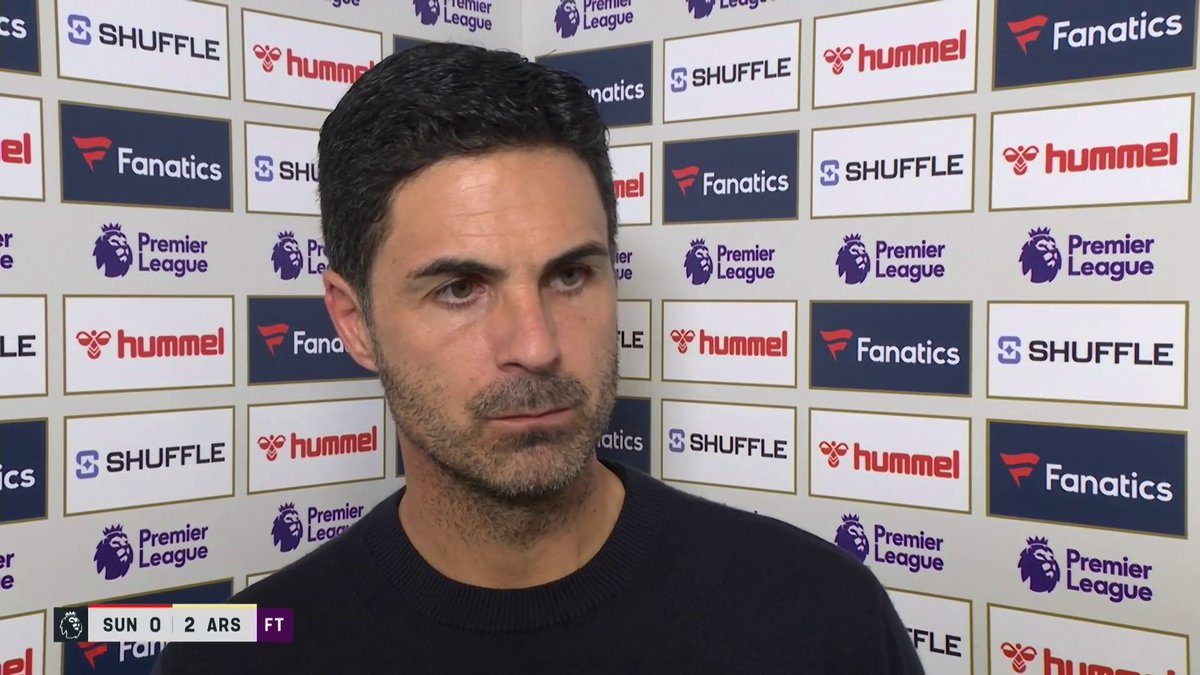 “It’s not a penalty in any case, in any game, in any context, in any league” 😳 Mikel Arteta reflects on Arsenal’s 2-0 win over Sunderland 👀 Jules Breach | 📺 Stream with TNT Sports on HBO Max