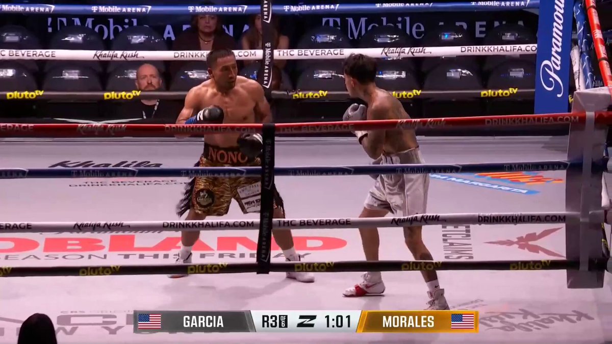 THAT GARCIA HOOK 💥 Sean Garcia scores a knockdown on his brother Ryan Garcia's undercard 🔥 #GarciaBenn l Live NOW From Las Vegas 🥊