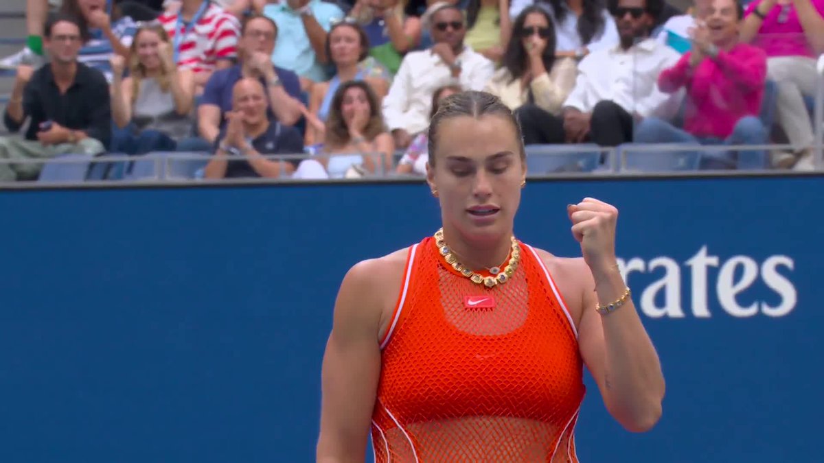 Aryna Sabalenka not giving an inch 👊