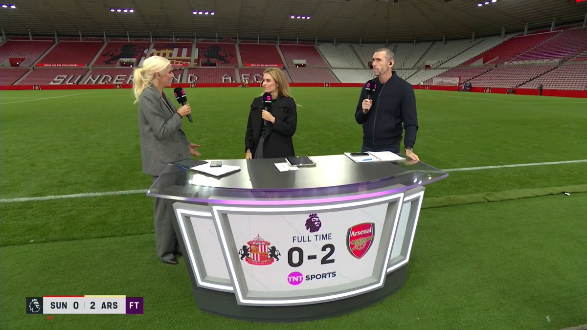 “We are getting better, but we still have to learn” 🙌 Régis Le Bris on Sunderland’s defeat against Arsenal 🗣️ Jules Breach | 📺 Stream with TNT Sports on HBO Max